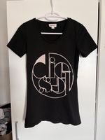 Damen T-Shirt DIESEL schwarz Grösse XS neuwertig