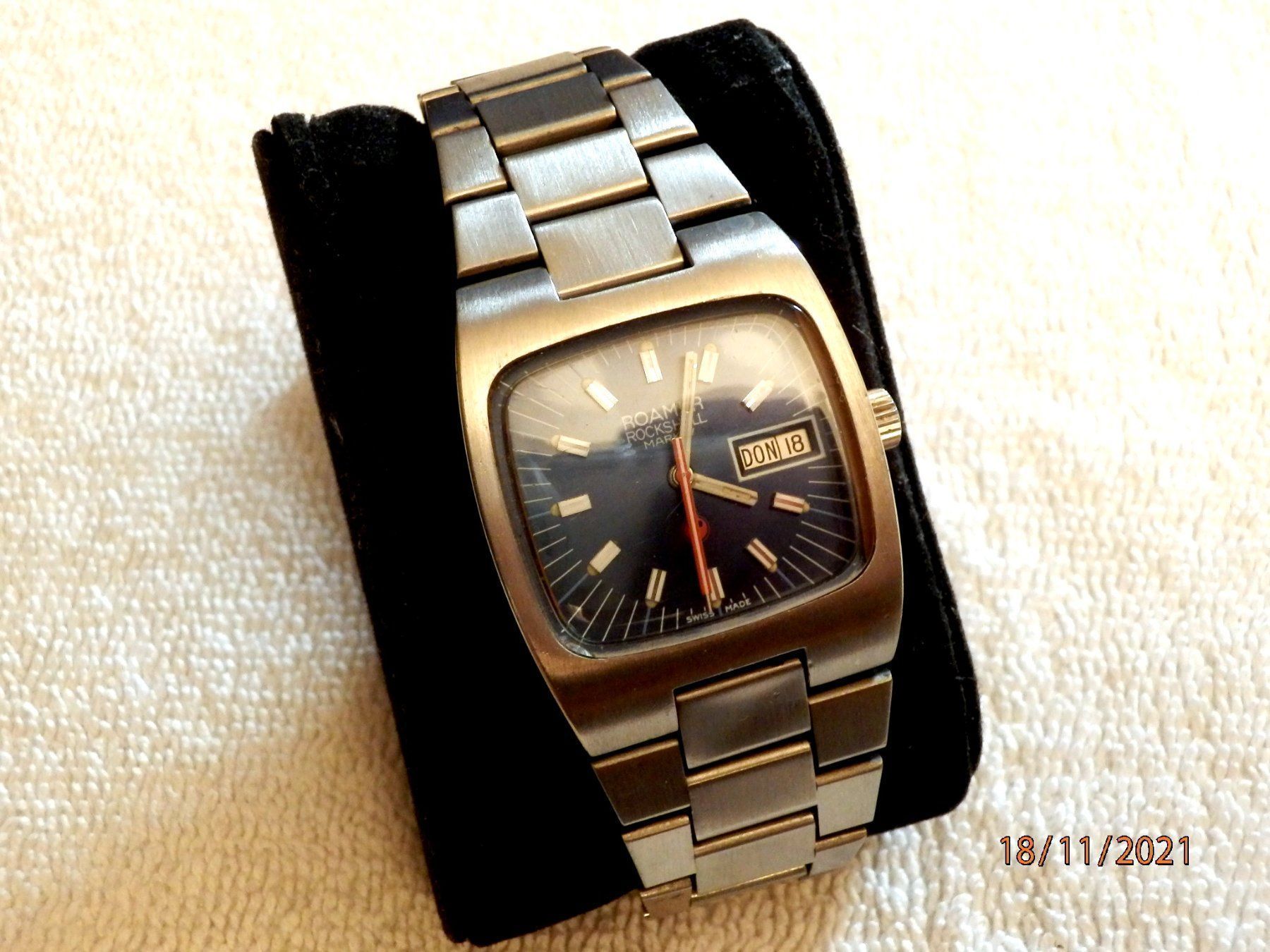 Roamer Orologi: Roemer Rockshell Mark V, Automatic, Top – Usato da Ueberstorf venduto da dinbau