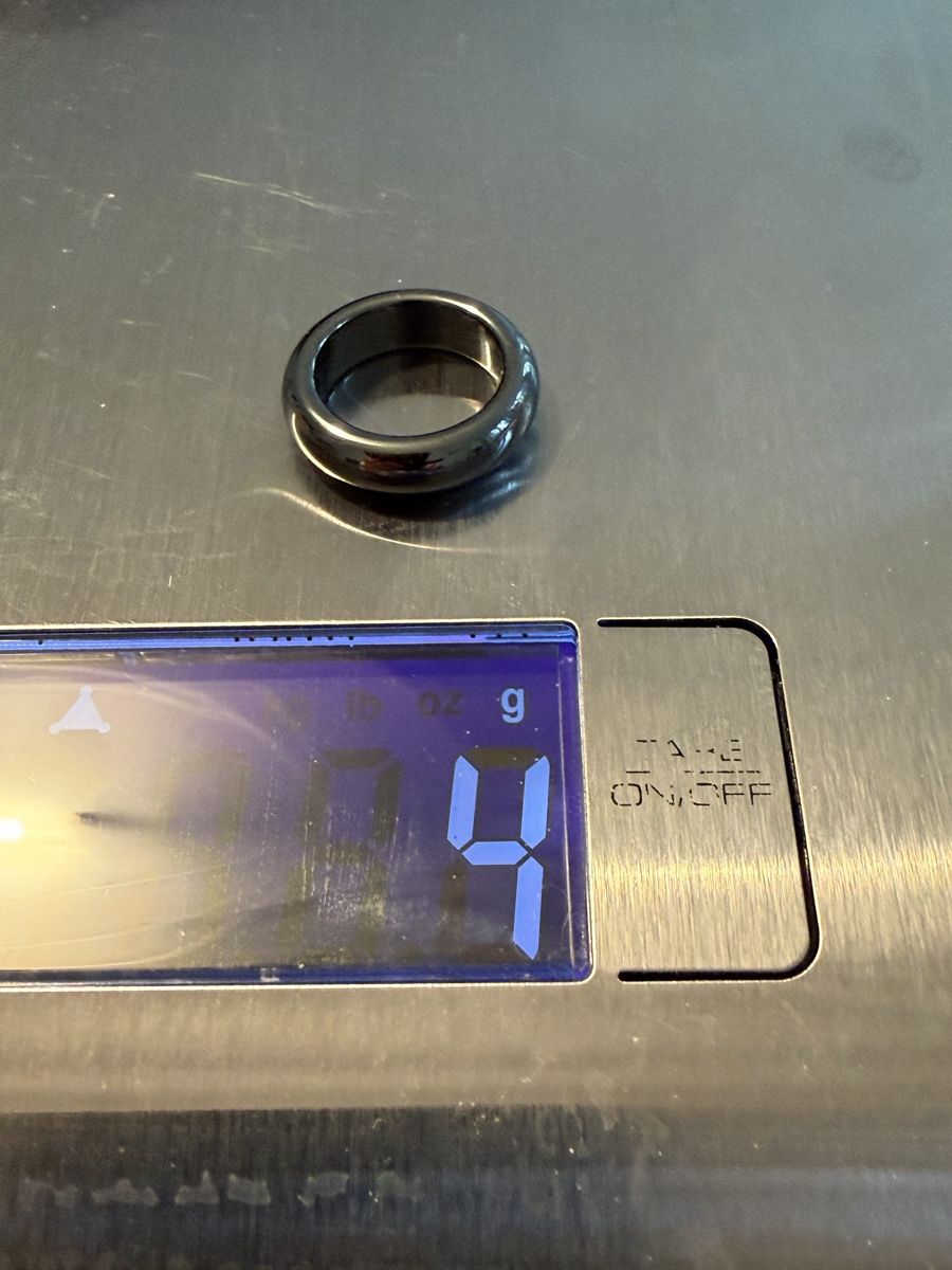 Anelli: Schöner Hematit Ring - Glücksring, Grösse 21mm, Top! – Nuovo (secondo la descrizione) da Erlenbach ZH venduto da Ritschly 2