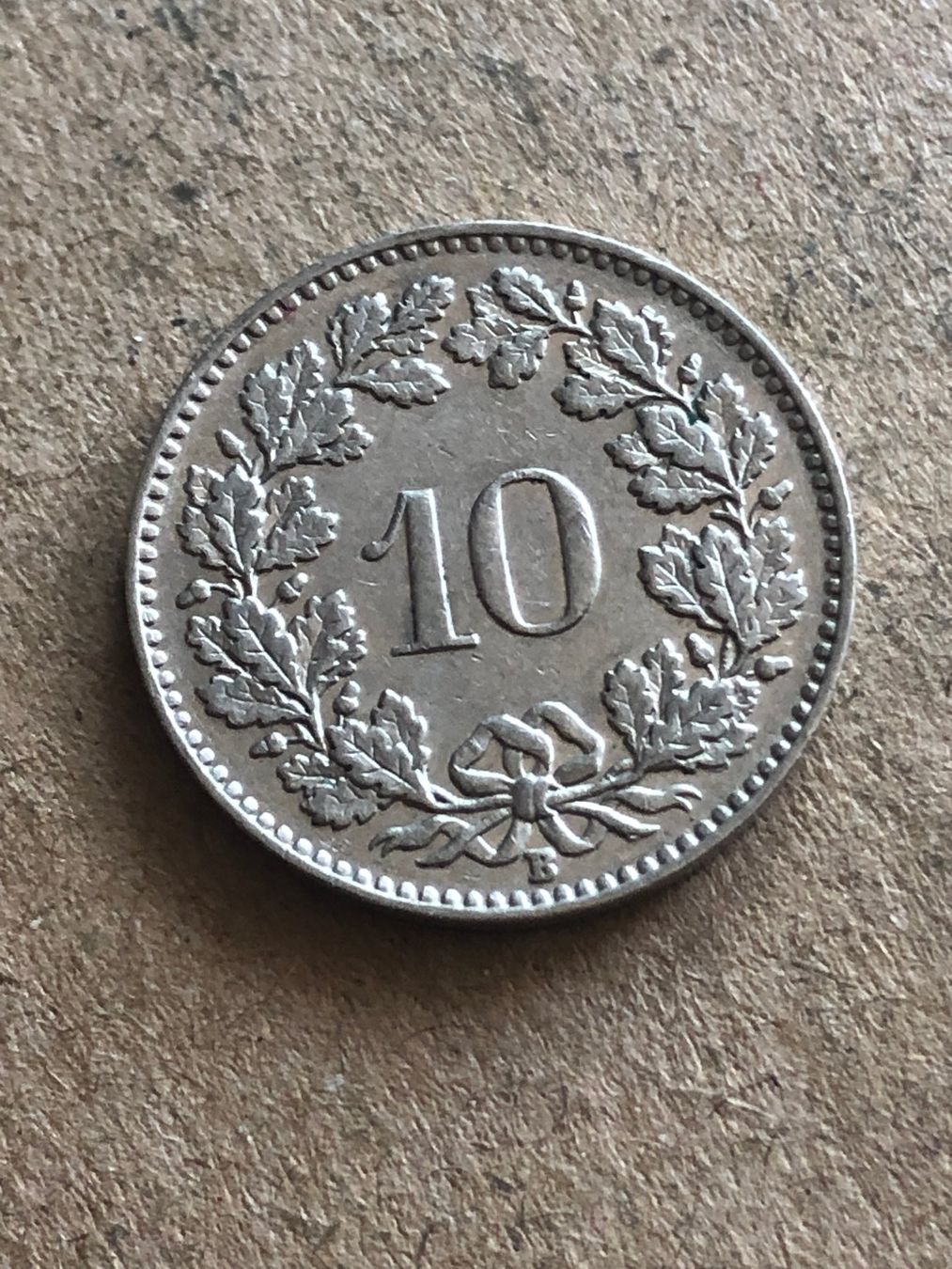 Toutes les monnaies: 10 Rp. 1944 – D'occasion à Schötz par Odpa 1