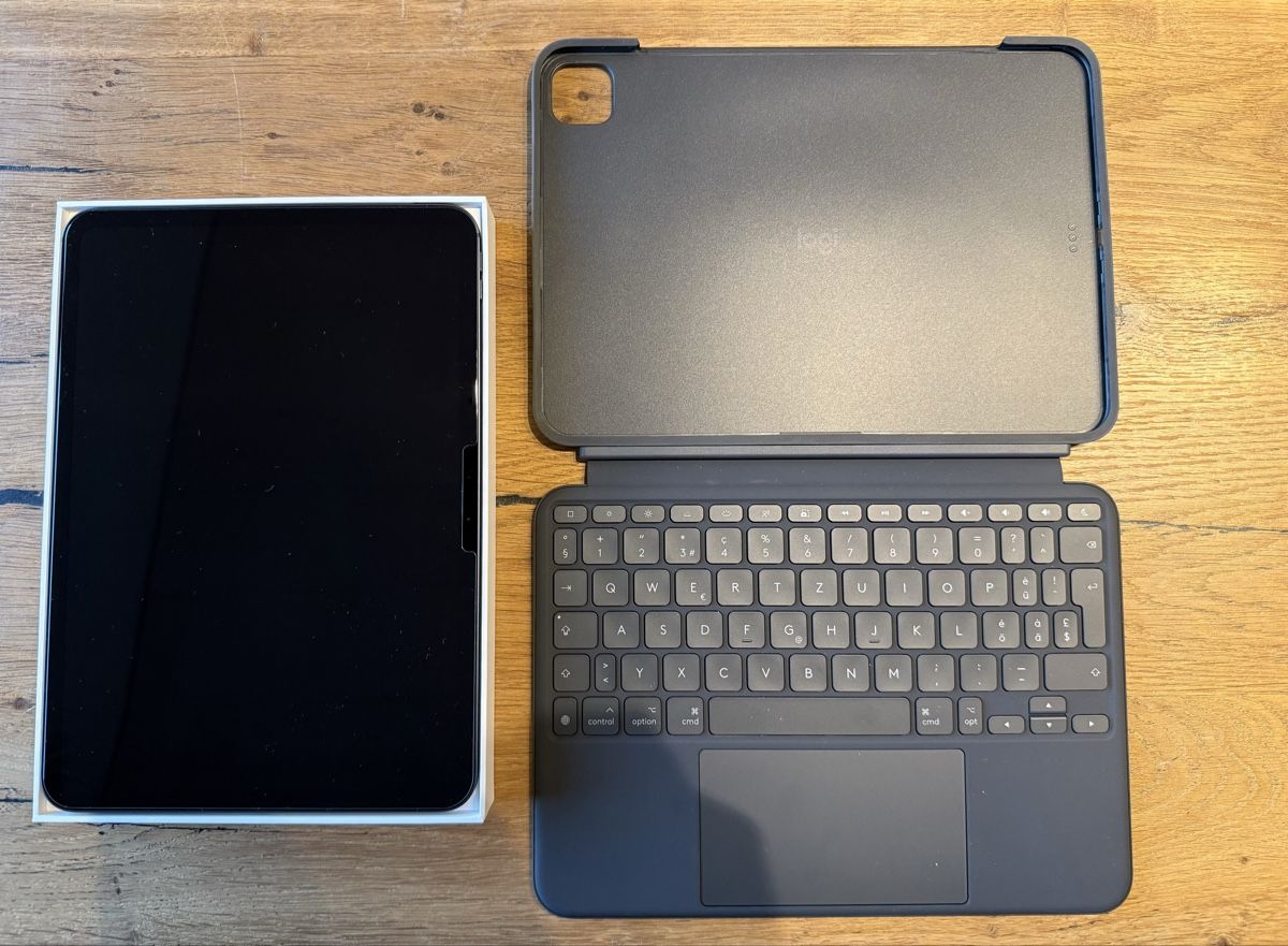 Apple Tablettes PC: iPad Pro M5 11“ mit Logitech Combo Touch – Neuf (Voir description) à Neudorf par dbo41 1