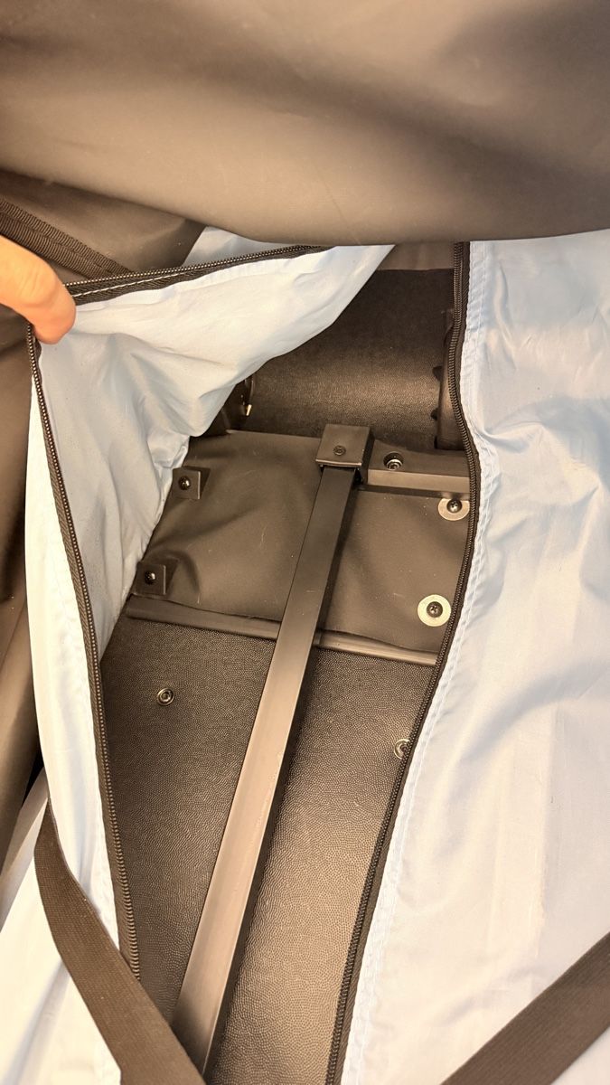 Borse: Reisetasche Pack Easy Switzerland schwarz gestreift – Usato da Rotkreuz venduto da perlengott 5