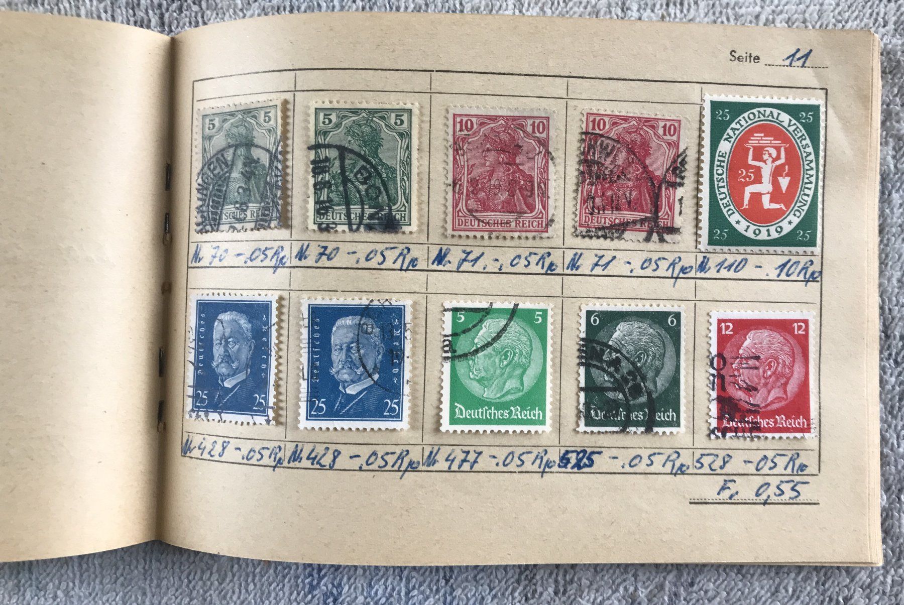 Tutti i francobolli: AUSWAHLHEFT – Usato da Ostermundigen venduto da Kari1937 2
