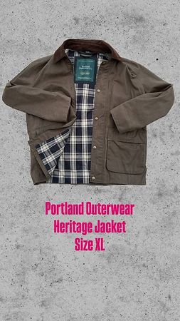 Portland Outerwear Jacke im Barbour Stil
