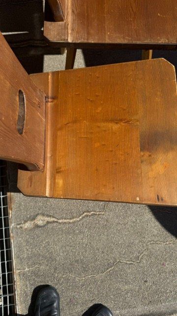 Chaises: 2 SEDIA ENGADINA ANNI 60 – D'occasion à Davesco-Soragno par kappas 2