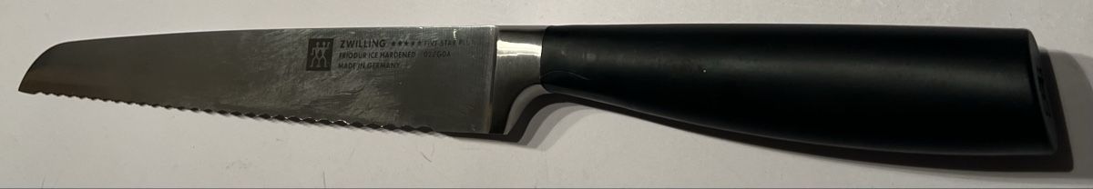 Zwilling Coltelli da cucina: ZWILLING Five Star Plus profi Messer 21cm Profi Küchenmesser – Nuovo (secondo la descrizione) da Oberhofen Thun'see venduto da SwissTreasure