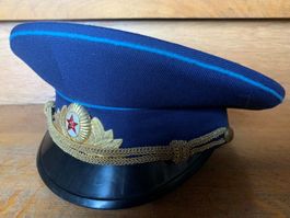 Offiziers-Schirmmütze Luftwaffe UdSSR