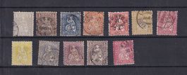 Dès 1862 LOT Oblitérés   CATALOGUE SBK