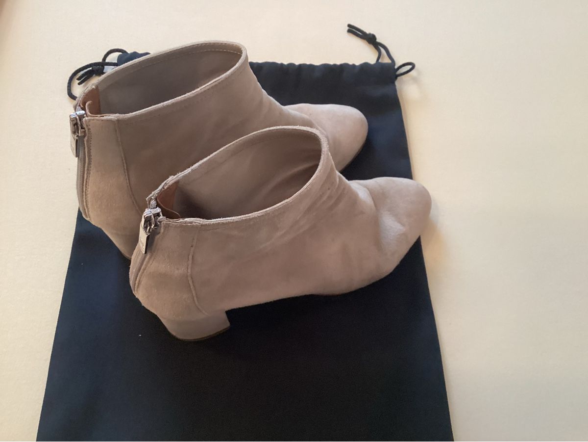 Navyboot Scarpe da donna: Stiefeletten Grösse 40, hellgrau, Navyboot – Usato da Basel venduto da Viktoria1958 6