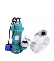+ TAUCHPUMPE 1100W IBO SCHNEIDWERK SCHWIMMER +30 m Schlauch