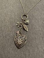 necklace with heart pendant