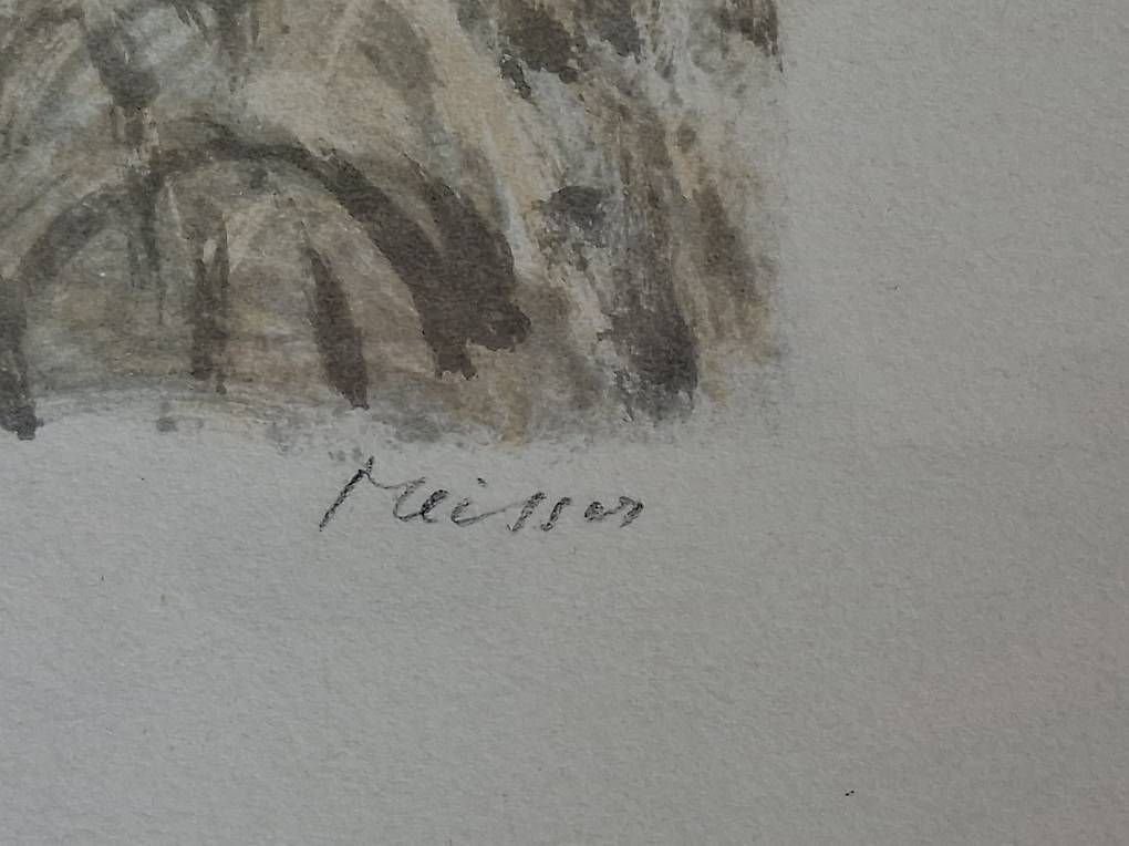 Dipinti: "Waldrand" von Leonhard Meisser – Usato da Wabern venduto da amo_pp26 2