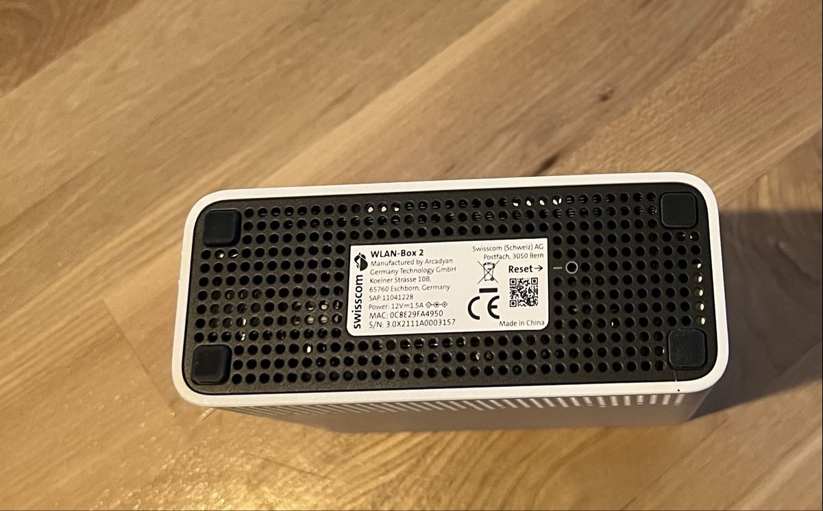 Swisscom WiFi: Répétiteur Wifi Swisscom – Usato da Le Pâquier-Montbarry venduto da Xilo 2