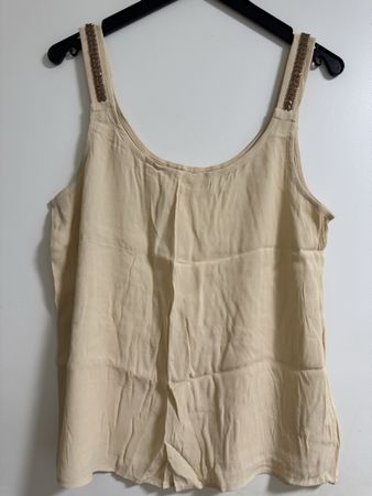 ONLY Top Cannes S/L, Grösse 40, Beige, Sommer Schnäppchen!