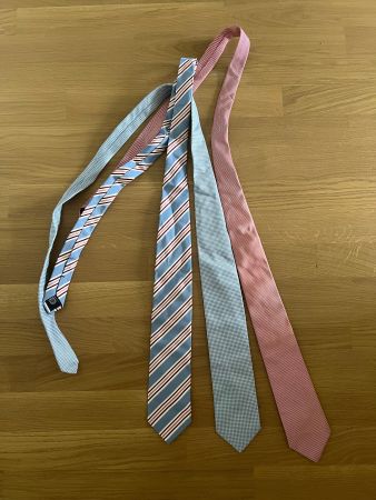 3 Profuomo Krawatten Set of Ties Lot