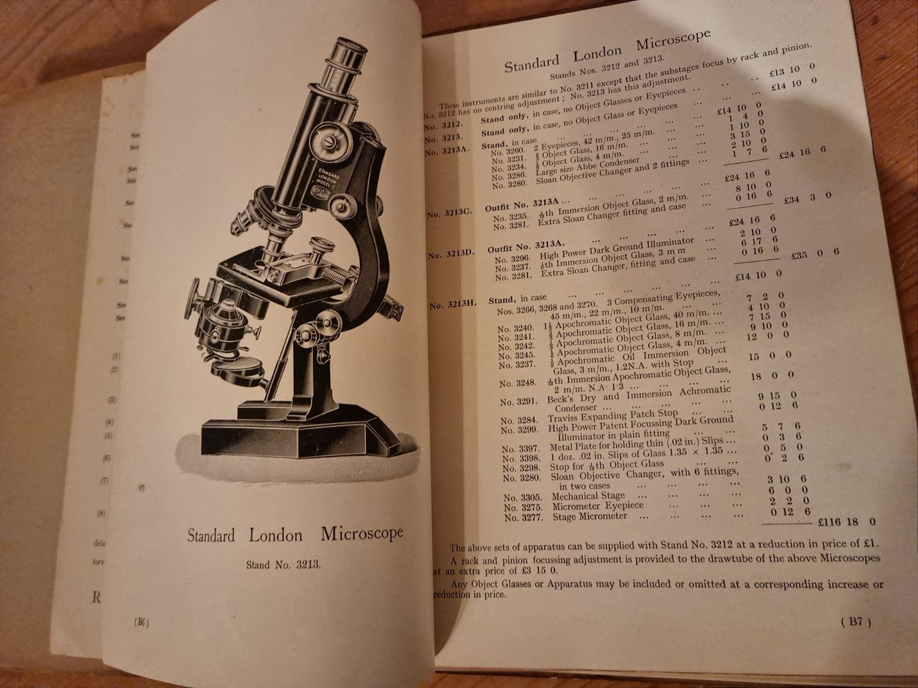 Microscopi: Microscope Katalog Beck LTD London um 1900 – Usato da Trachslau venduto da post35 5
