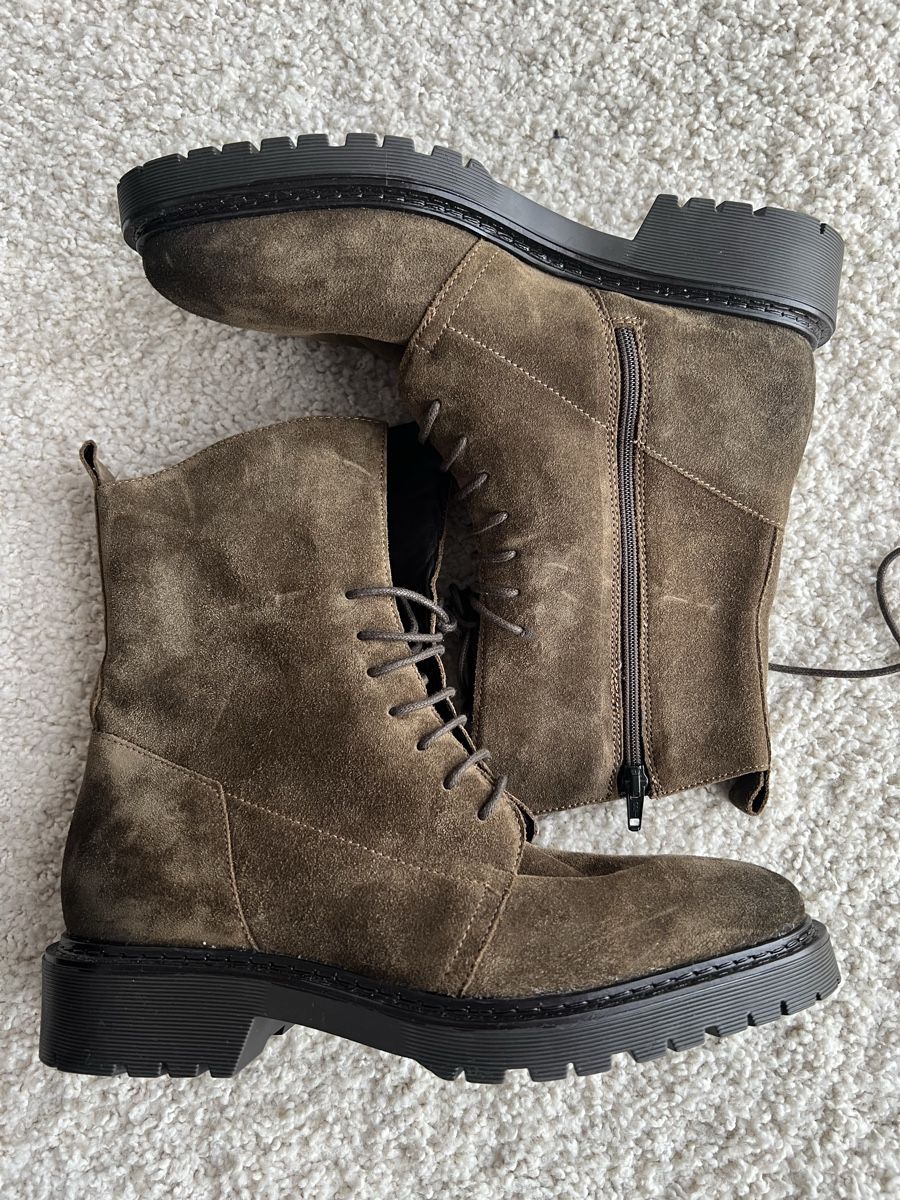 Scarpe da donna: Herbst Trend: Schnürboots Gr. 38 Wildleder – Nuovo e nell'imballaggio originale da Lütisburg venduto da Patty_fer