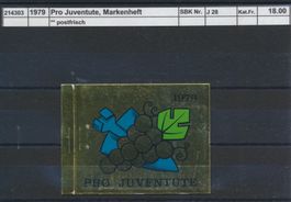 1979 Pro Juventute, Markenheftchen, ** postfrisch