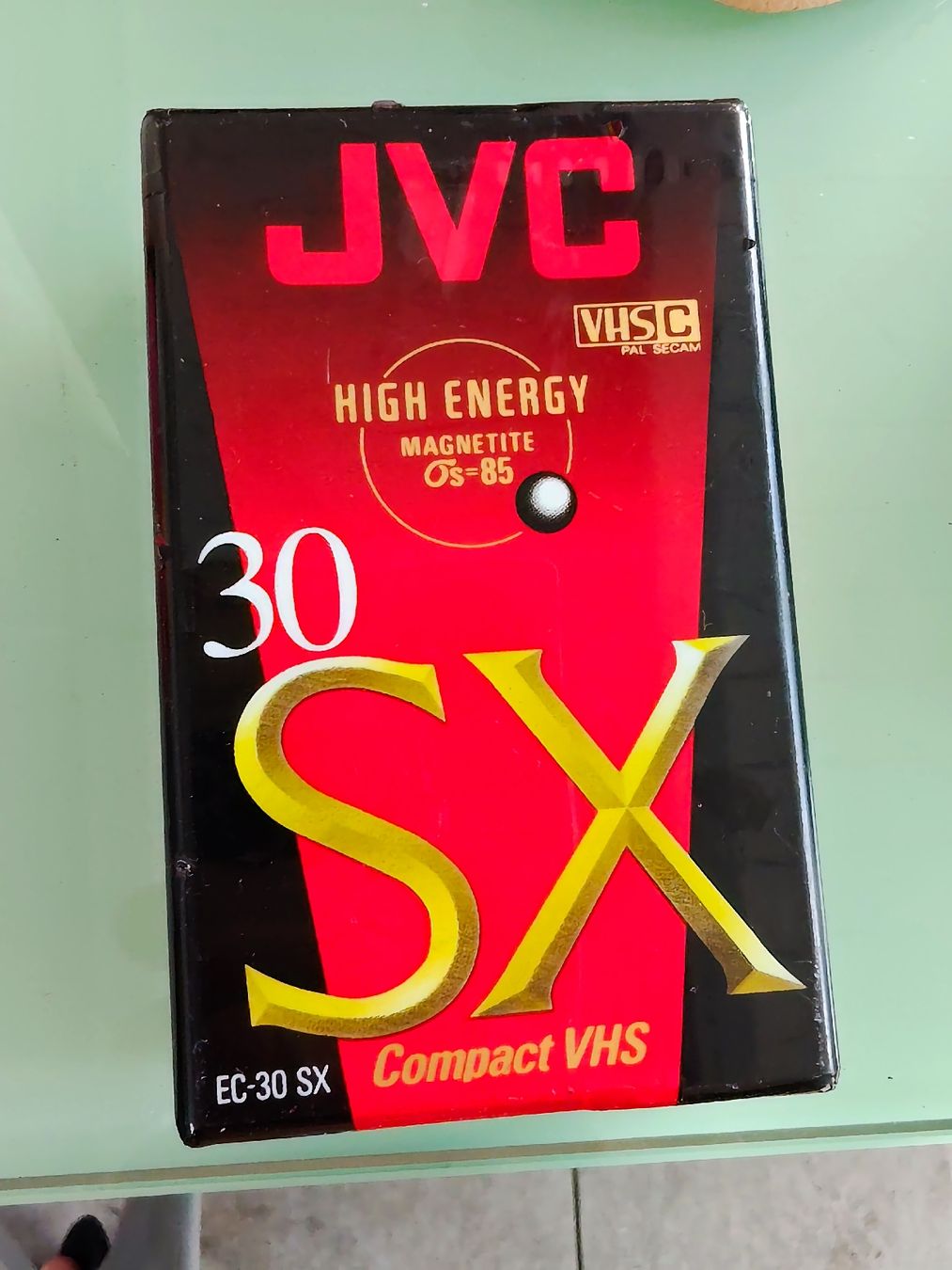 Cassette vuote: JVC EC-30 SX Compact VHS Cassette High Energy – Nuovo e nell'imballaggio originale da Flüelen venduto da Dermudas