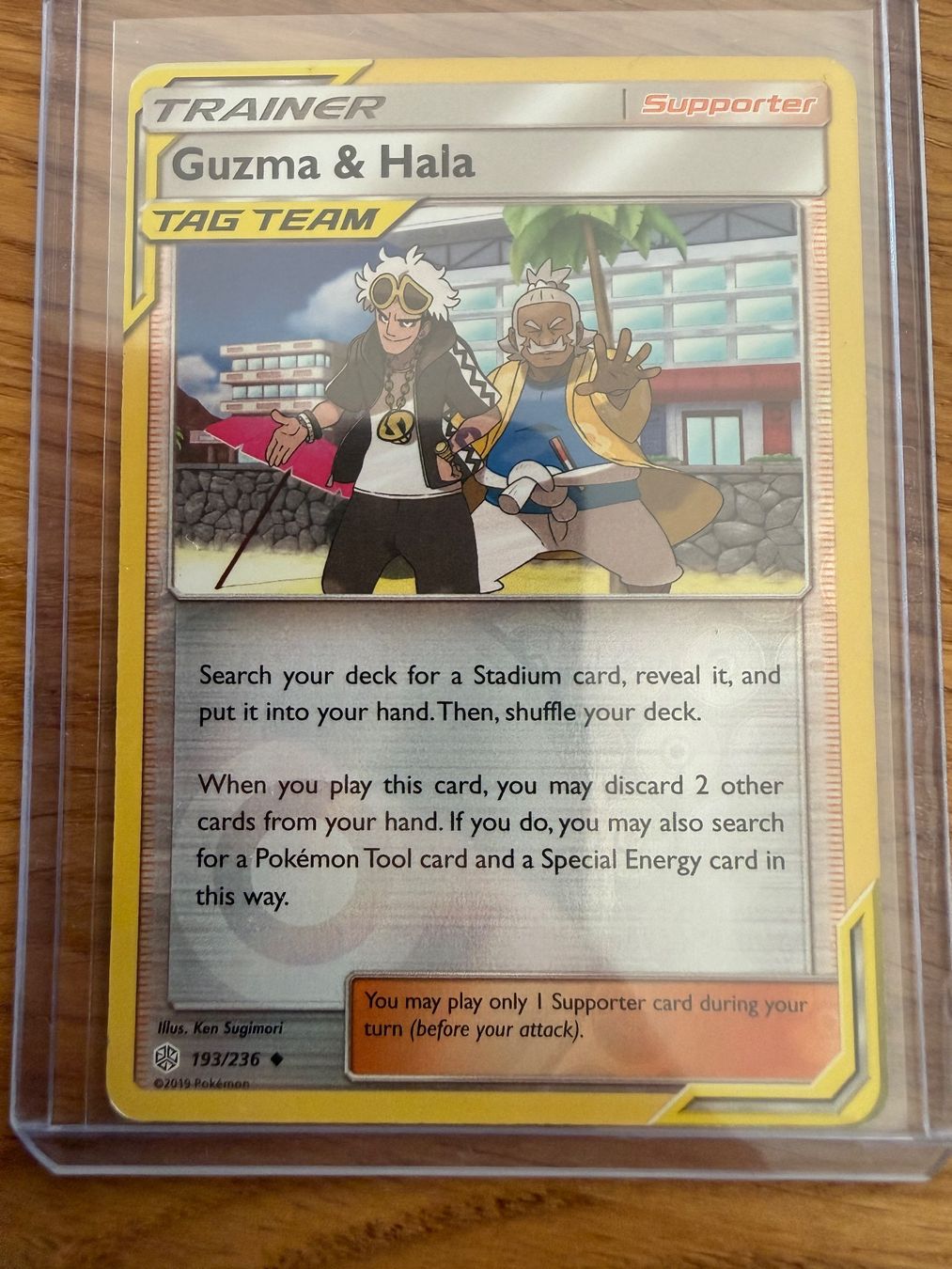Pokémon Sammelbilder & Trading cards: Guzma & Hala 193/236 – Gebraucht aus Amriswil von sim_nlb6