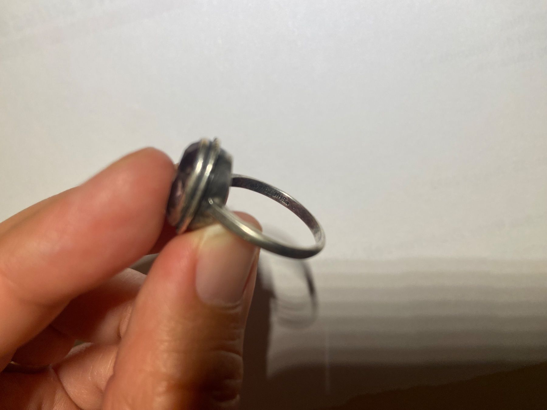Anelli: Art Deco Amethyst Silber Ring mit Stempel 1930 – Usato da Niederhasli venduto da YHHC 5