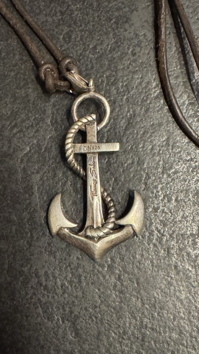 Thomas Sabo Ciondoli: Thomas Sabo Anker Anhänger Sterlingsilber – Usato da Zollikon venduto da rundbsurf 1