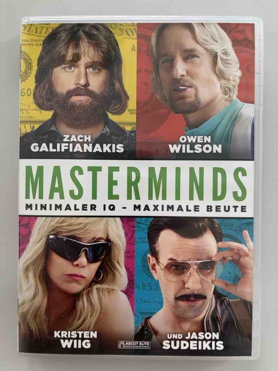 Alle DVDs: DVD: Masterminds – Gebraucht aus Ibach von Salem7