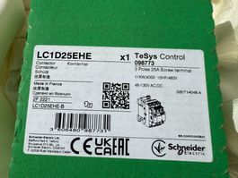 Schneider LC1D25EHE Leistungsschütz - NEU IN OVP - NP 199.-