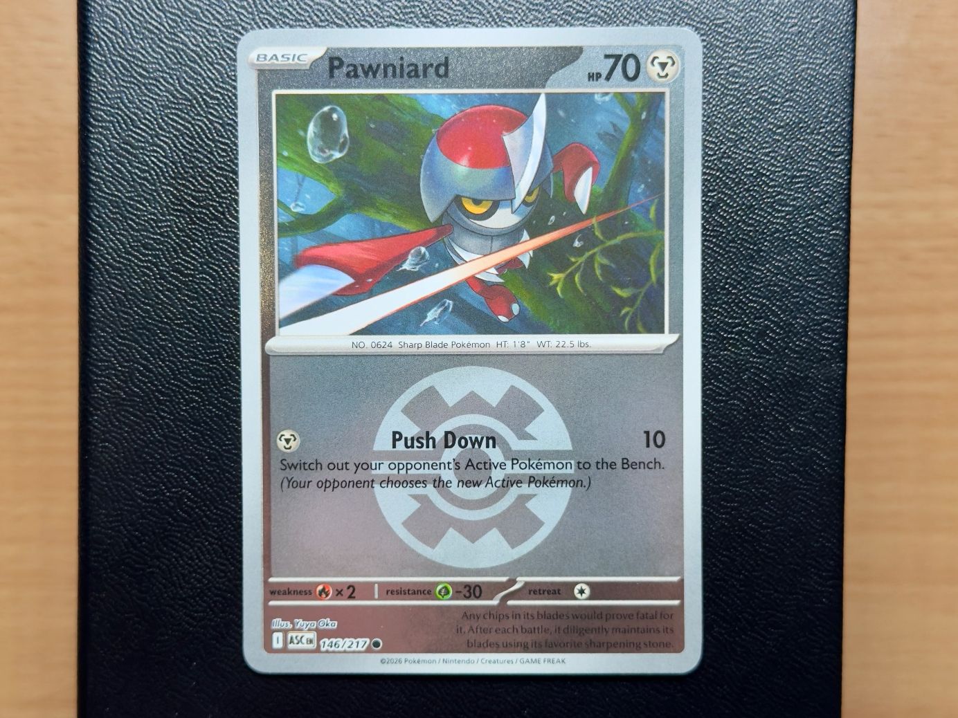 Pokémon Carte collezionabili: Pawniard Reverse (146/217) - ASCENDED HEROES - ASC EN – Usato da Chézard-St-Martin venduto da Kro_Cards