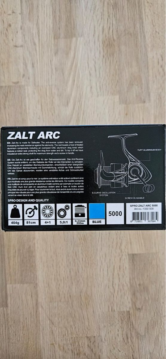 Spro Rollen & Spulen: Spro Zalt Arc 5000 SW Angelrolle – Neu und originalverpackt aus St. Gallen von ad103 2