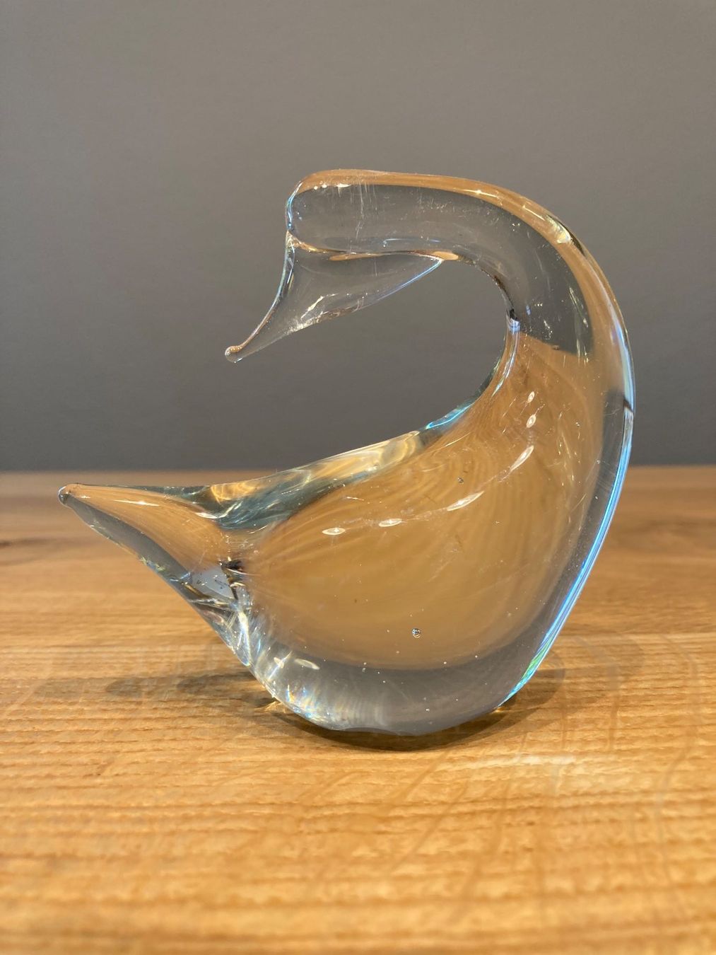 Statuette: Schwanenpaar aus Glas – Usato da Winterthur venduto da silen 5