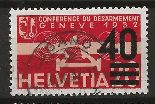 Alle Briefmarken: PA025 - Pro Aero F25 obl. Lugano – Gebraucht aus Trélex von Phil_Albert
