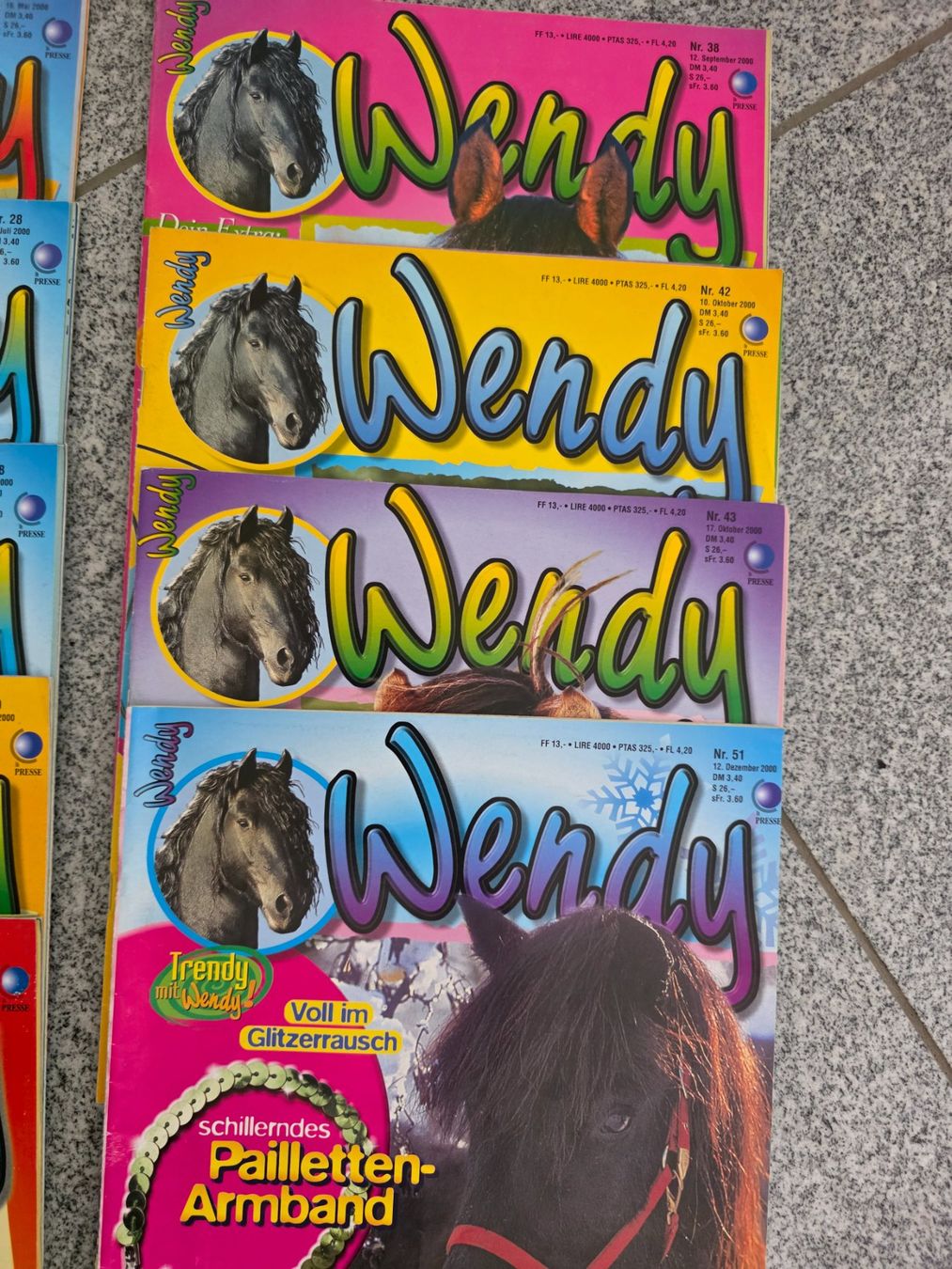 Comics: Wendy Comic Hefte/ Pferde Zeitschriften von 2000 – Gebraucht aus Tägerschen von mamirockt 2