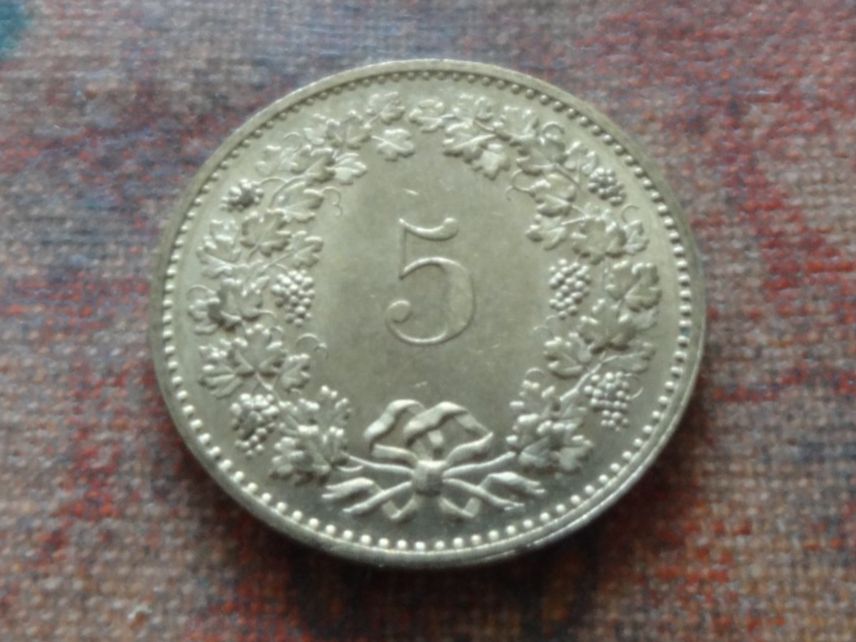 Tutti le monete: 5 Rp. 1982 – Usato da Romanel-sur-Lausanne venduto da Swift13 1