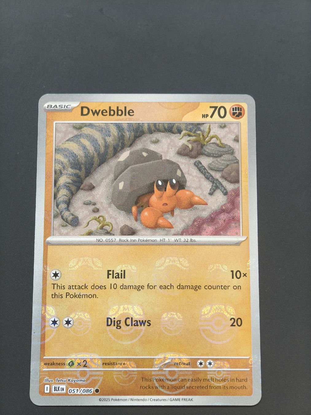 Pokémon Cartes à collectionner: Dwebble Masterball 051/086 EN – Neuf (Voir description) à Therwil par Cordachu_Trade