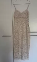 Spitzenkleid Unterkleid Blugirl Blumarine cremefarben 34 NEU