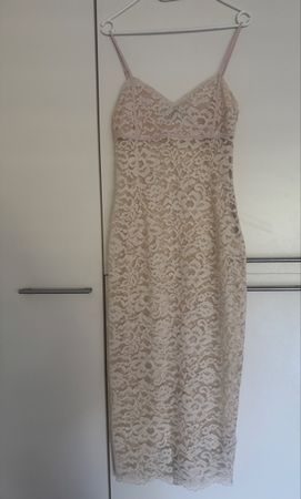Spitzenkleid Unterkleid Blugirl Blumarine cremefarben 34 NEU