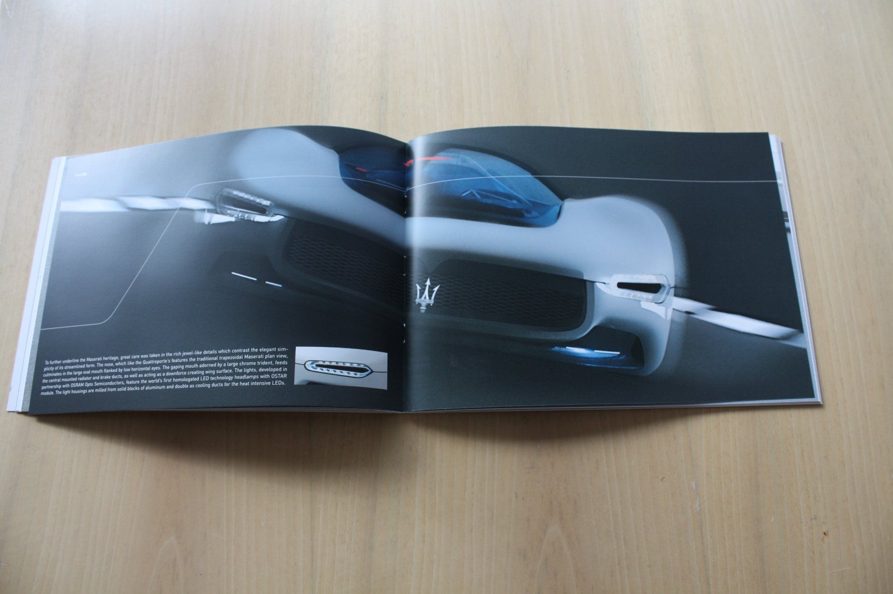Maserati Documenti: Pininfarina Maserati Birdcage  Studie Modell Pressemappe/CD – Usato da Wikon venduto da erwin400 5