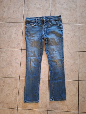 Herren Jeans The Straight, blau, Gr. 33/32