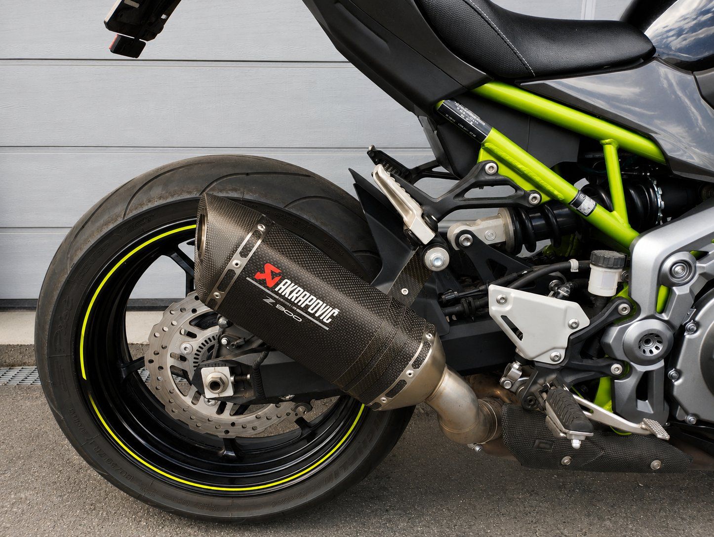 Kawasaki Strada: 2017 Kawasaki z900 pack performance – Usato da Savièse venduto da cer_c2mp 2