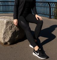 Softshell Stoff mit reflektierenden Punkten