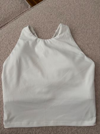 OYSHO Damen Top weiss Grösse M