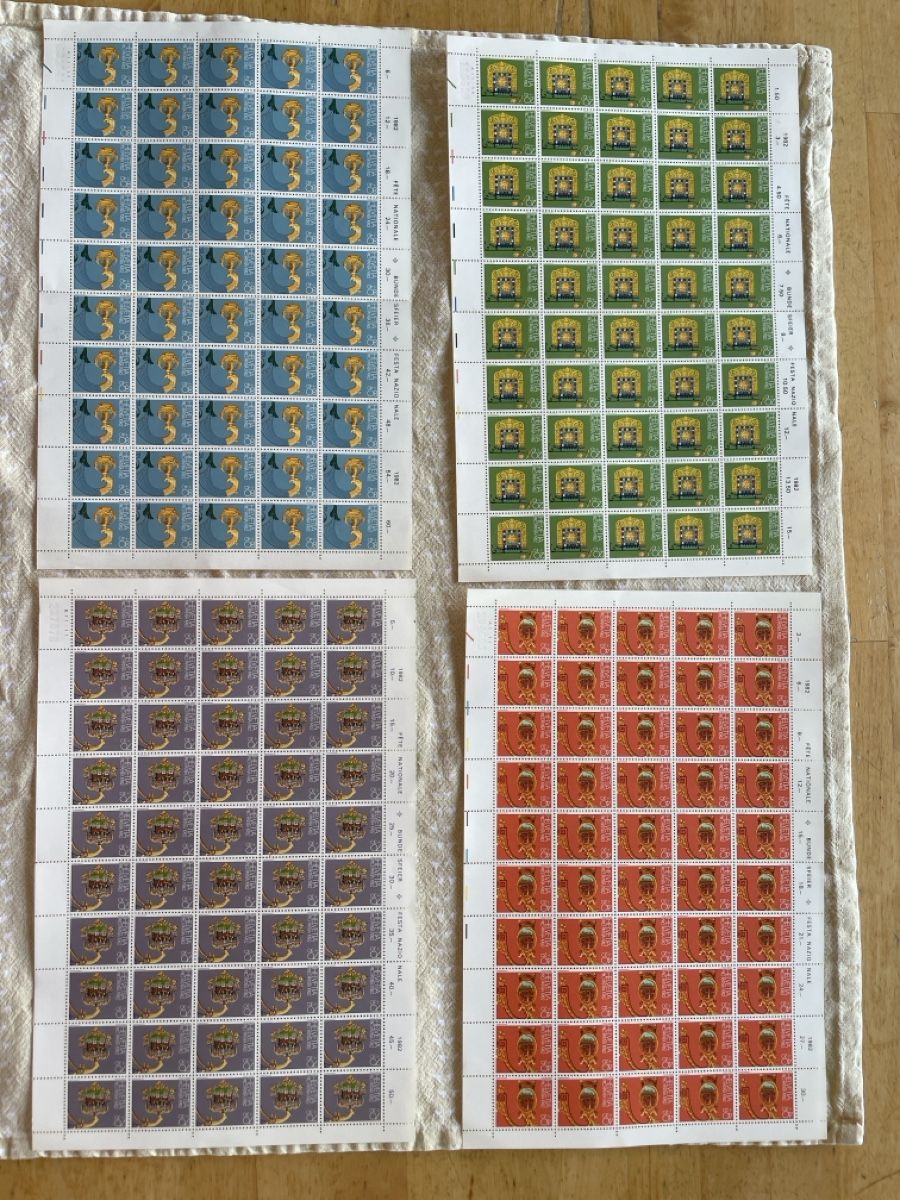 Alle Briefmarken: Timbres neuf pro patria 1982 – Neu und originalverpackt aus Geneve von HelloNico