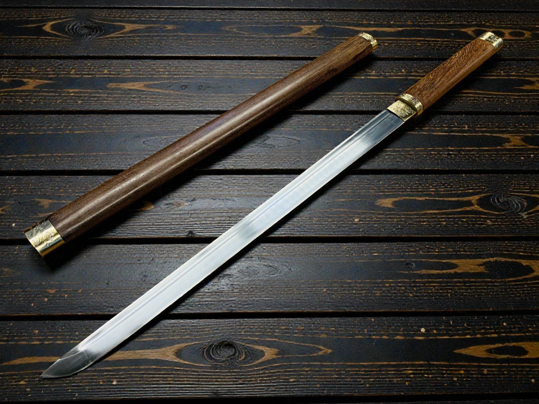 Arte internazionale: Katana Schwert TANTO HANDMADE 78cm H02 – Nuovo e nell'imballaggio originale da Bergdietikon venduto da shopAgent
