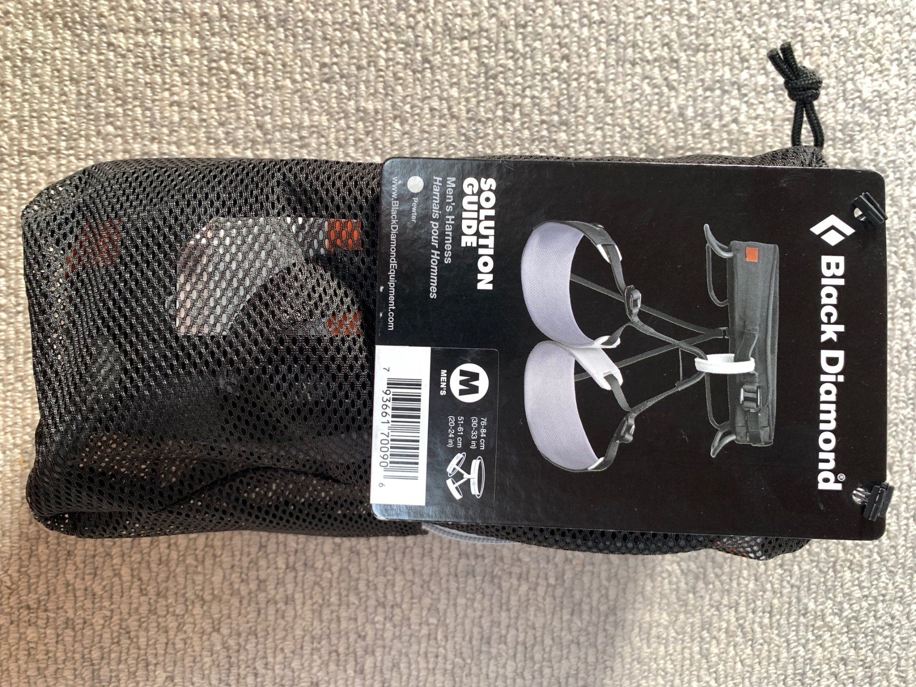 Attrezzatura da arrampicata: Black Diamond Klettergurt Solution Guide Grösse M neu – Nuovo e nell'imballaggio originale da Laupen ZH venduto da axbela