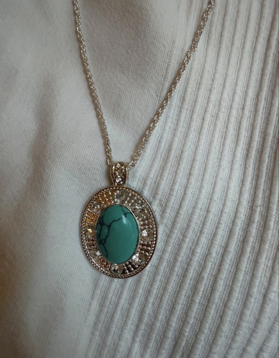 Catenine: Halskette mit Türkis – Nuovo e nell'imballaggio originale da Uster venduto da Monika_OB 8
