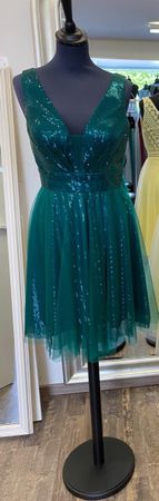  Cocktailkleid  Farbe Emeraldgrün  Grösse 36 NEU