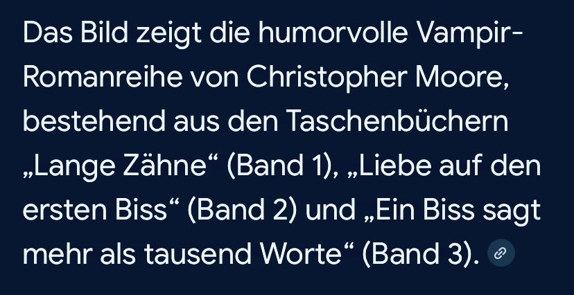 Bücher: Christopher Moore Bücher – Gebraucht aus Zürich von benebiene 2