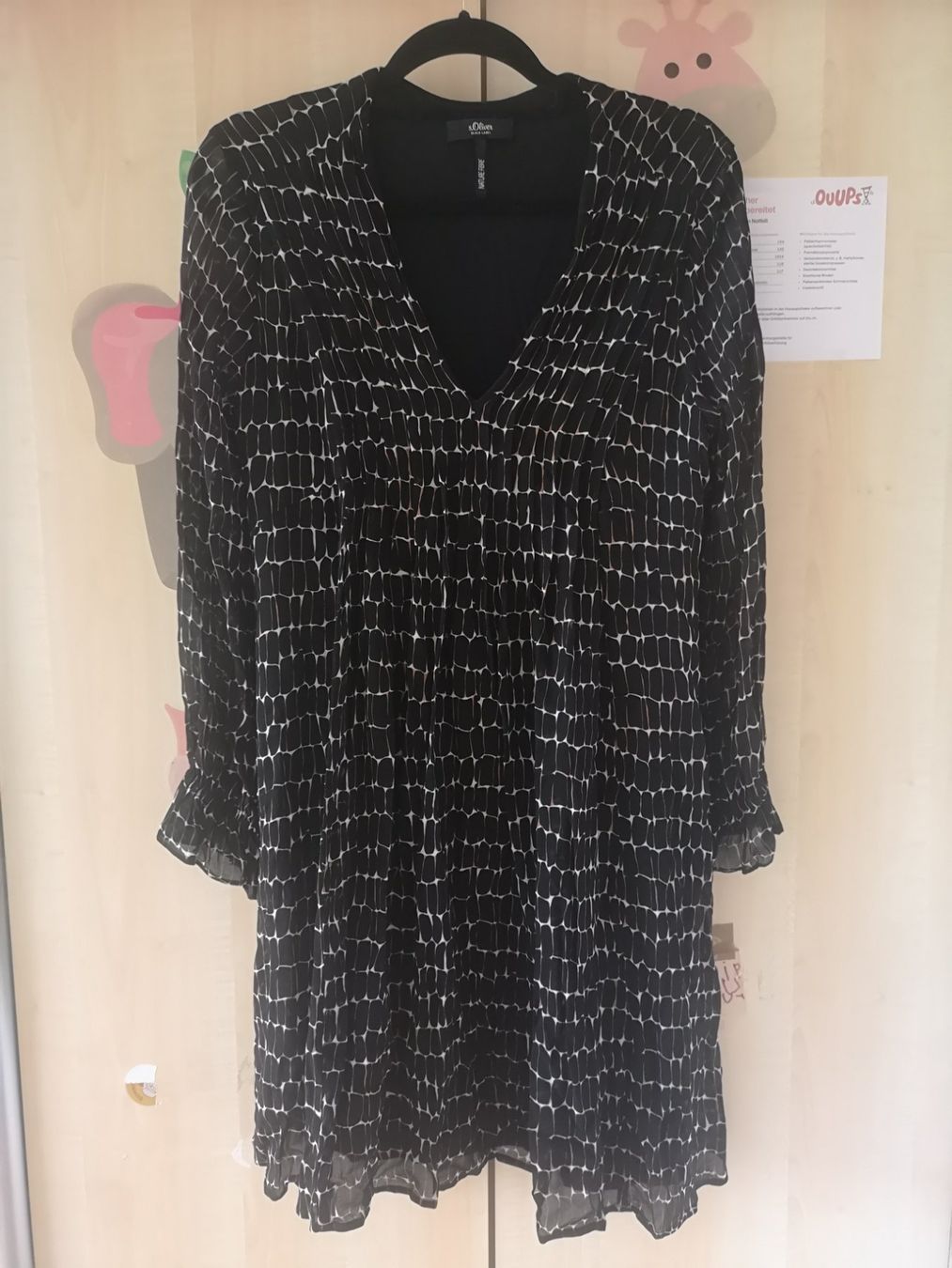 S.Oliver Vestiti: S.Oliver Blusenkleid, Grösse 38 – Usato da Suberg venduto da Dinorez