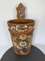 Bauernmalerei Schirmständer, vintage